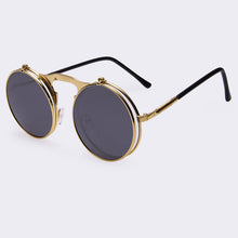 VINTAGE STEAMPUNK Sunglasses round Designer steam punk