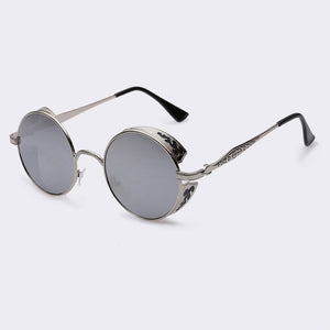 Steampunk Vintage Sunglass Fashion round
