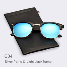 Classic Half Metal Polarized Sunglasses