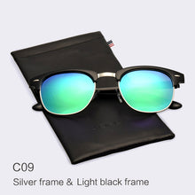 Classic Half Metal Polarized Sunglasses