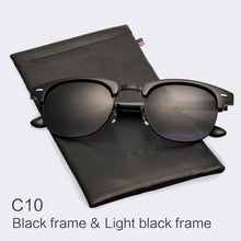 Classic Half Metal Polarized Sunglasses