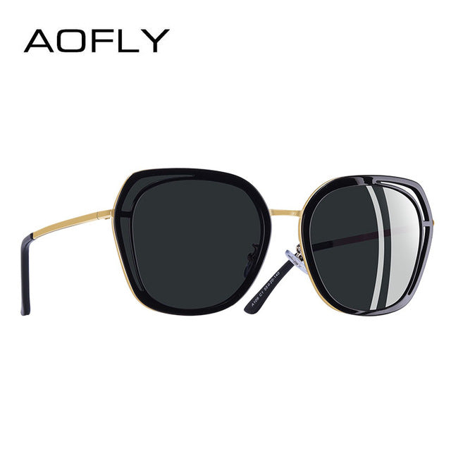 Luxury Sunglasses Vintage Square Frame