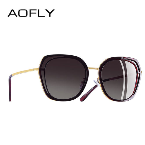 Luxury Sunglasses Vintage Square Frame